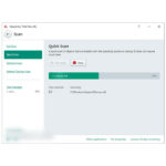 Screenshot Licenta antivirus Kaspersky Total Security