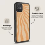 Husa iPhone 11 - Skino Sunny Moments, retro portocaliu - imagine 3