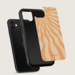 Husa iPhone 11 - Skino Sunny Moments, retro portocaliu - imagine 8