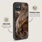 Husa iPhone 12 - Skino Caffeine, Maro Bej - imagine 3