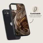 Husa iPhone 12 - Skino Caffeine, Maro Bej - imagine 4