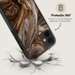 Husa iPhone 12 - Skino Caffeine, Maro Bej - imagine 5