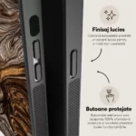 Husa iPhone 12 - Skino Caffeine, Maro Bej - imagine 6