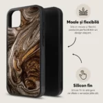 Husa iPhone 12 - Skino Caffeine, Maro Bej - imagine 7