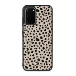 Husa Samsung Galaxy S20 - Skino Fancy Latte, animal print bej negru