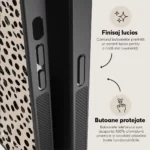 Husa Samsung Galaxy S20 - Skino Fancy Latte, animal print bej negru - imagine 6
