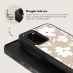 Husa Samsung Galaxy S20 - Skino Flower Glam, flori bej - imagine 2