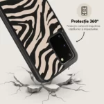 Husa Samsung Galaxy S20 - Skino Zebra, animal print - imagine 5