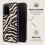 Husa Samsung Galaxy S20 - Skino Zebra, animal print - imagine 7