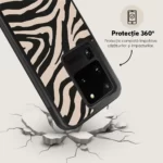 Husa Samsung Galaxy S20 Ultra - Skino Zebra, animal print - imagine 5