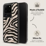 Husa Samsung Galaxy S20 Ultra - Skino Zebra, animal print - imagine 7