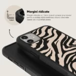 Husa iPhone 11 - Skino Zebra, animal print - imagine 2