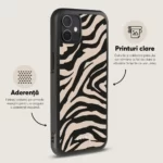 Husa iPhone 11 - Skino Zebra, animal print - imagine 3