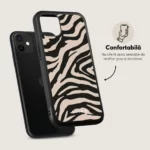 Husa iPhone 11 - Skino Zebra, animal print - imagine 4