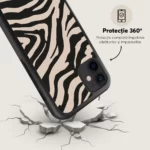 Husa iPhone 11 - Skino Zebra, animal print - imagine 5