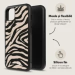 Husa iPhone 11 - Skino Zebra, animal print - imagine 7