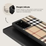 Husa Samsung Galaxy Note 20 - Skino Bellberry, textil bej - imagine 2