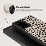Husa Samsung Galaxy Note 20 - Skino Fancy Latte, animal print bej negru - imagine 2