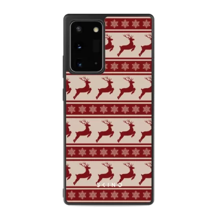 Husa Samsung Galaxy Note 20 - Skino Rudolf, reni rosu bej