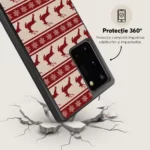Husa Samsung Galaxy Note 20 - Skino Rudolf, reni rosu bej - imagine 5