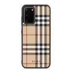 Husa Samsung Galaxy S20 - Skino Bellberry, textil bej