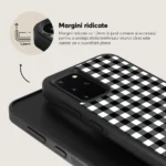 Husa Samsung Galaxy S20+ Plus - Skino Casual Black, patratele negre - imagine 2